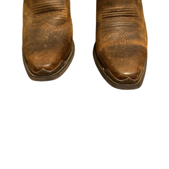 Durango RD3494 Women's 10" Crush  Brown Slouch Western Cowboy Boots Size 6.5 - Picture 4 of 8